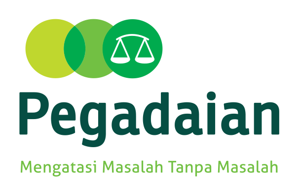 Logo PEGADAIAN, klien Bangga Solutions